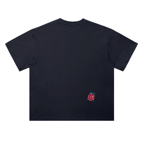 "a little ladybug" oversized tee