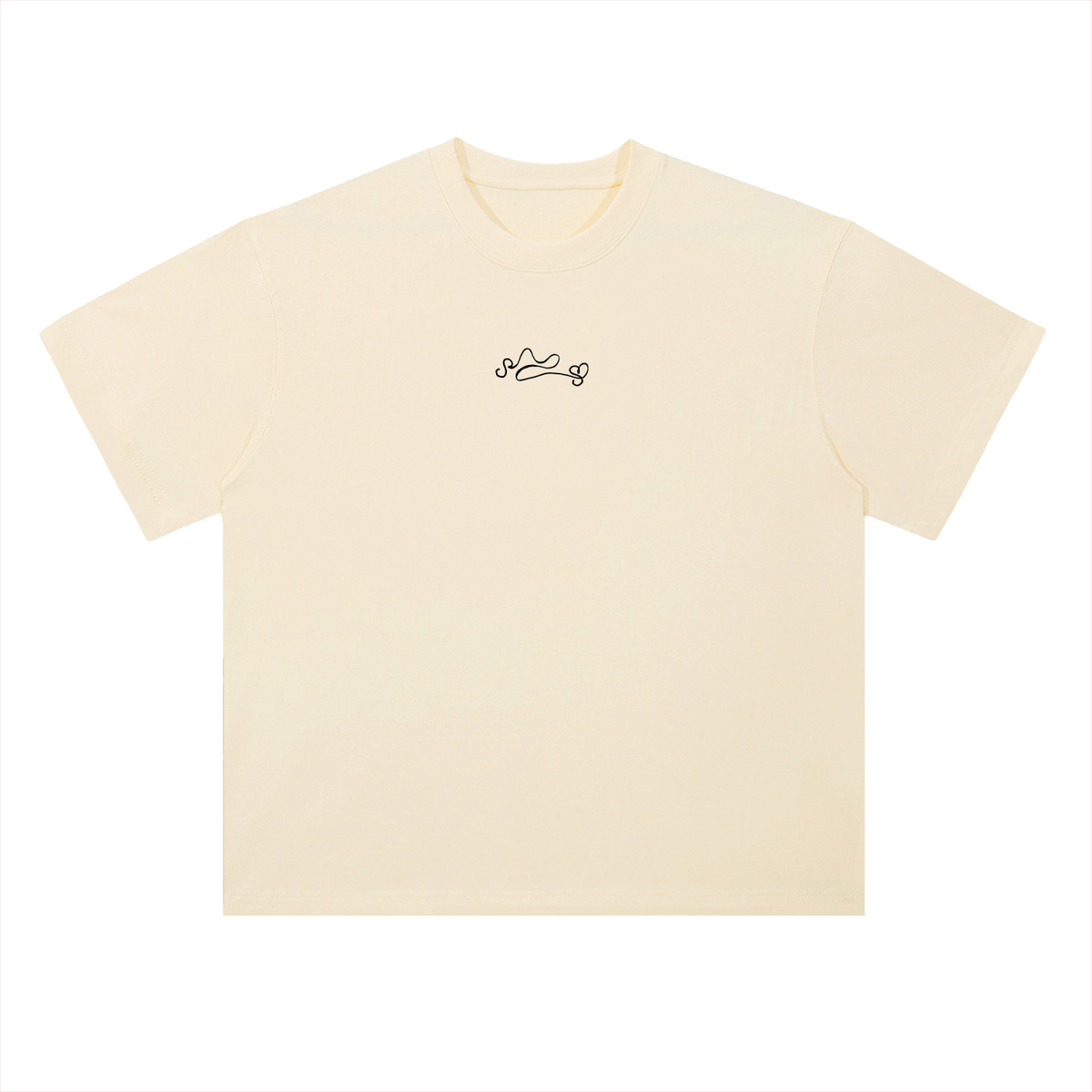 "a little ladybug" oversized tee