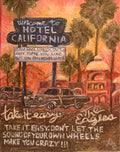 "the eagles" print