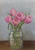 "mason's tulips" print