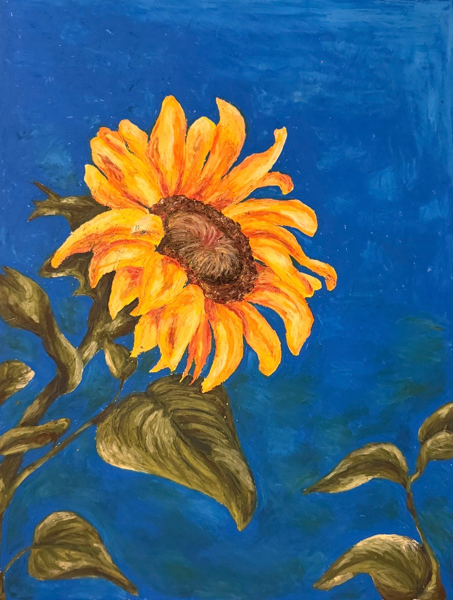 "my sunflower" print