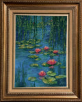 "willows and water lilies"