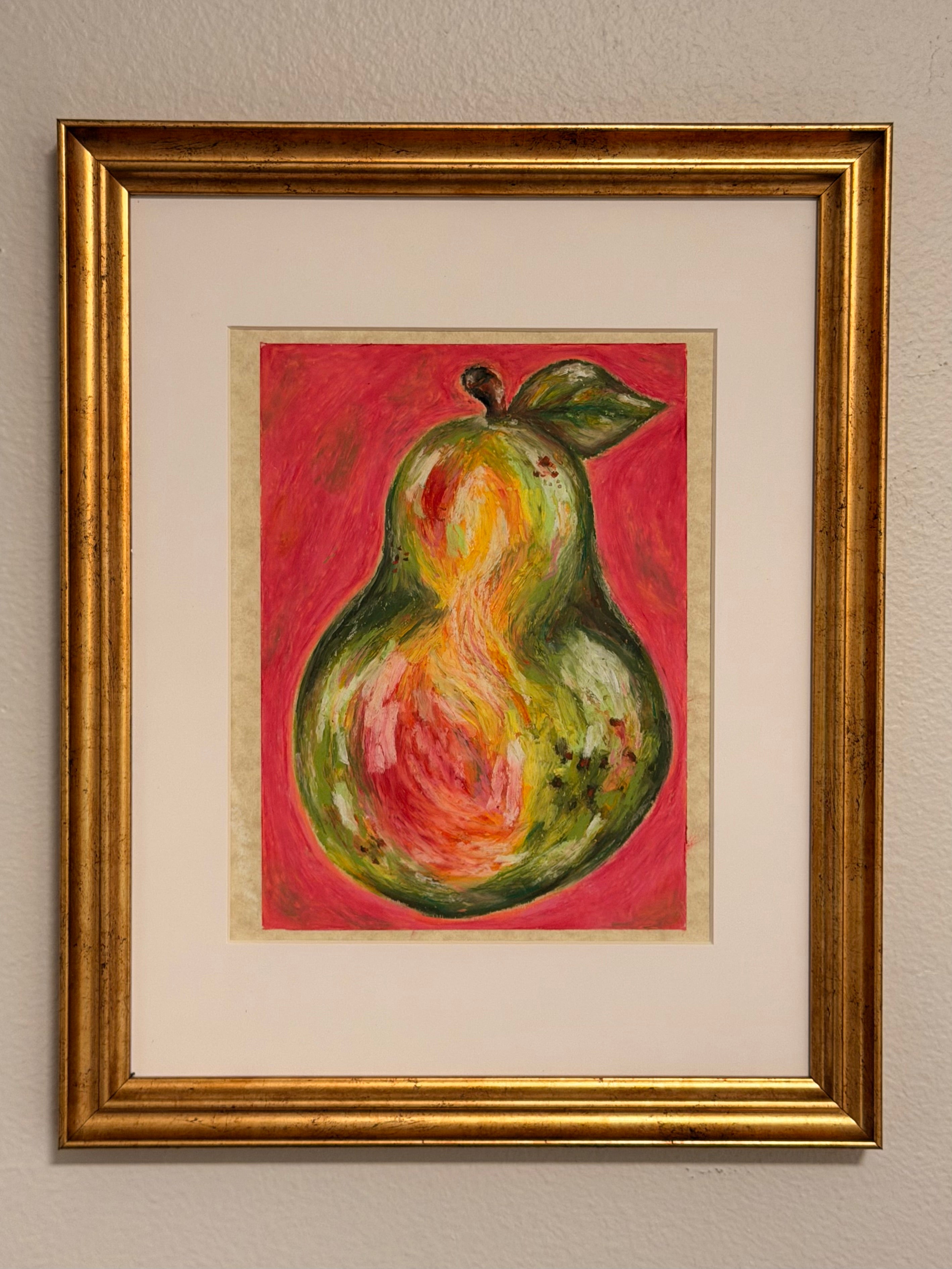 "a pretty pear"