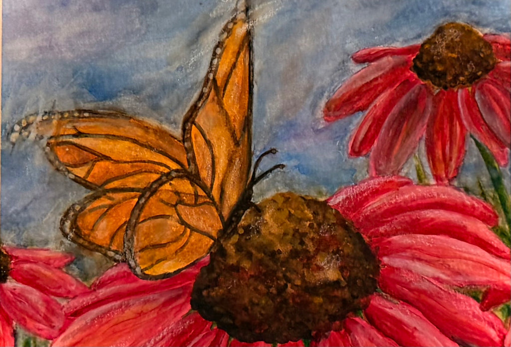 "bright butterfly"