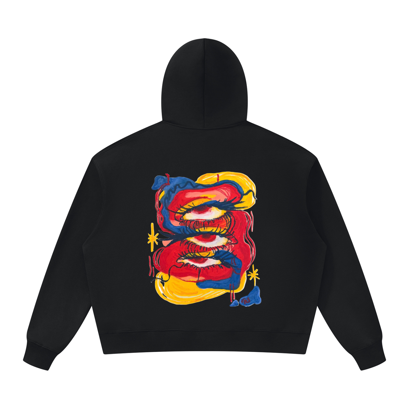 "primary eyes" hoodie