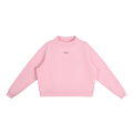 logo mock neck sweatshirt